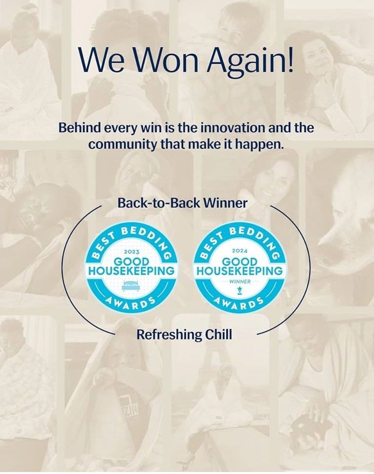 "Edredón de enfriamiento R Evercool manta completa/queen marfil cama caliente 90"" X 90""" Foto 4 de 4