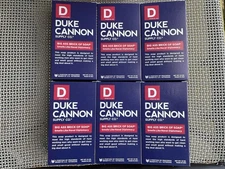 Duke Cannon Naval Diplomacy Big Ass Brick of Soap Mens 10 oz Box Of 6 Bars