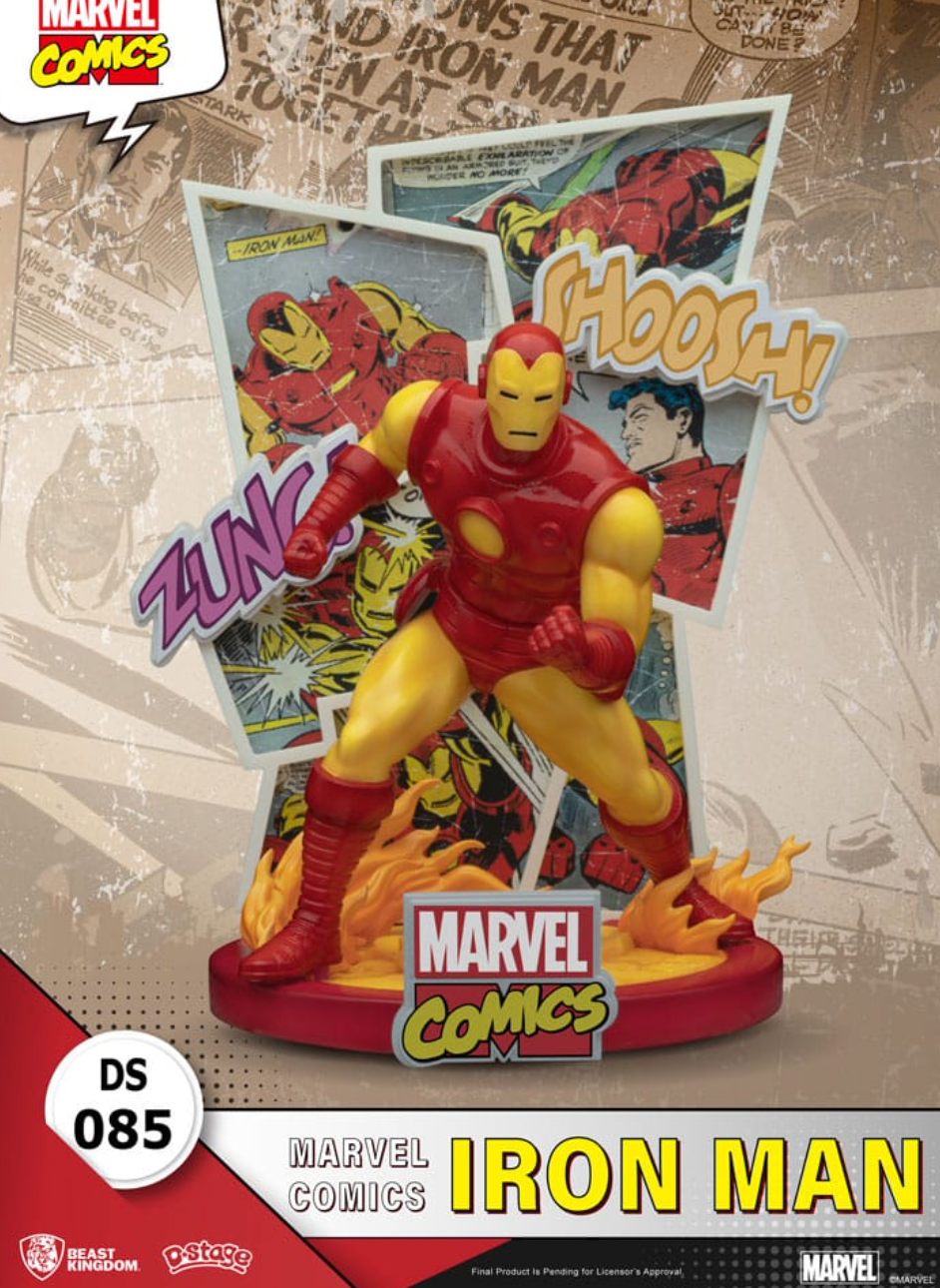 Default Constructor Diorama D-Stage Marvel Iron Man 16Cm - Imagen 2