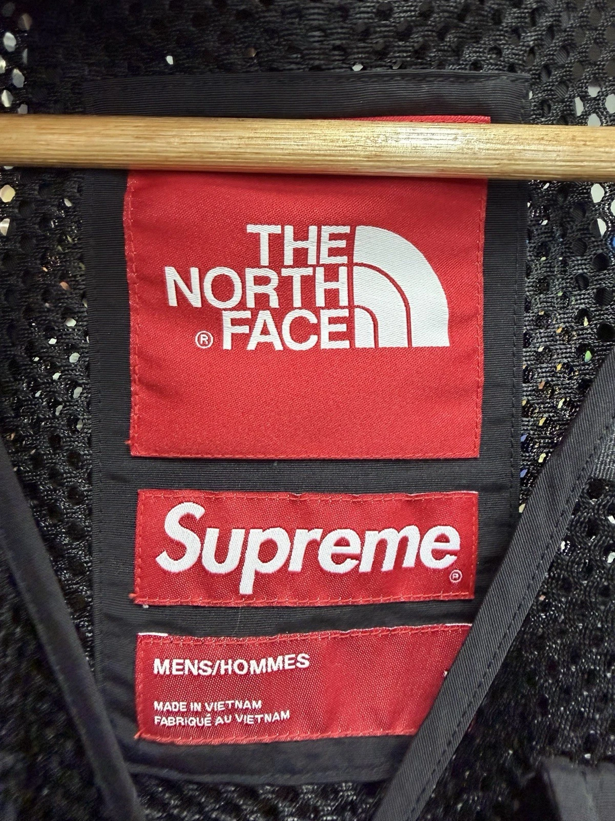 Supreme The North Face Cargo Vest Men's M Black Logo Zip Pockets TNF NWT SS20 image 7