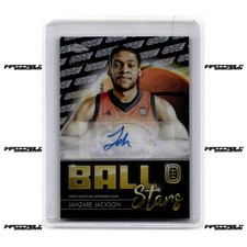 2023-24 Topps Chrome OTE - Black #BSA-JJ Jahzare Jah Jackson Auto /10 CASE HIT