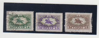 LITHUANIA.1927 VYTIS.MI 278 280