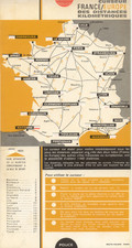 CURSEUR EUROPE/FRANCE DES DISTANCES KILOMETRIQUES