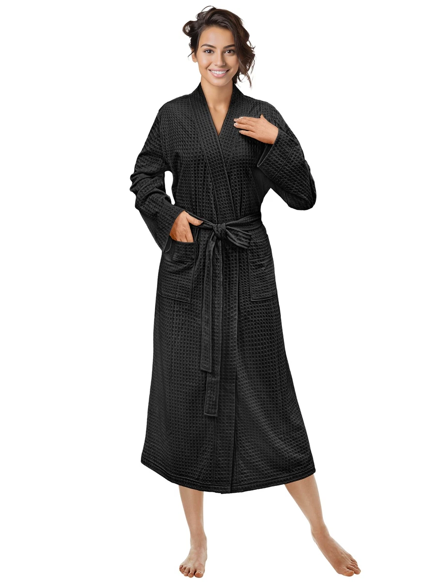 white christmas dresses All Black Dressing Gown – The Oodie main image 1