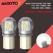 Auxito 1156 P21w 7506 Reverse Backup Light Super Bright White Led Bulbs 6000k 2x