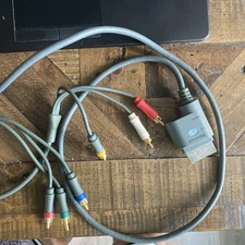 Official Microsoft Xbox 360 Audio Video RGB AV Component HD Cable Cord! ~ !