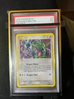 2005 POKEMON EX EMERALD #9 RAYQUAZA-REVERSE FOIL PSA 5