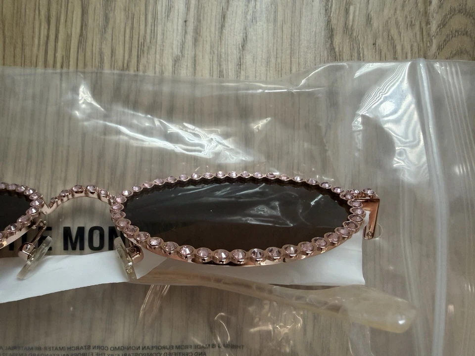 100% Authentic Gentle Monster x Jennie Lesyeuxdenini 02 Round Pink Sunglasses - Imagem 4 de 4