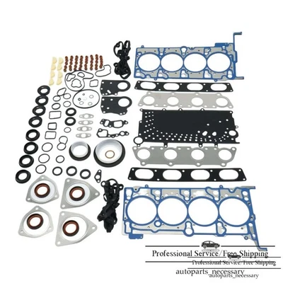 Engine Rebuild Gaskets Seals Kit Fits Audi A6 S4 B6 B7 4.2 V8 BBK BHF BAT BAS - Image 1 of 4
