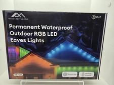 Smart Outdoor LED Strip Lights 98ft Permanent Waterproof Remote Controlled IP67