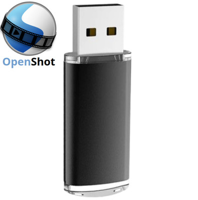OpenShot Bootable USB Flash Drive Fast Speed Latest Version Windows,Mac,Linux