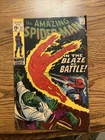 Amazing Spider-Man #77 Marvel Comics  1969 Lizard Human Torch VG+