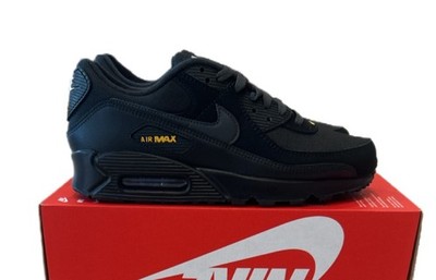 Nike Air Max 90 Black Speed Yellow HM0628-001 Size 10