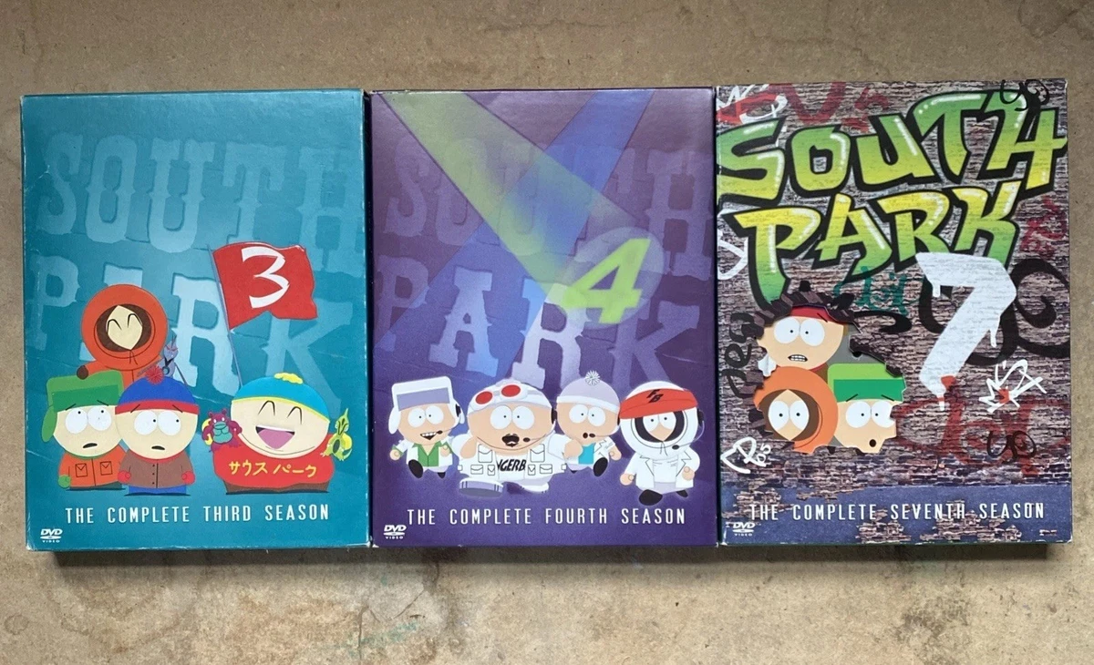 South Park 3 Season DVDs for sale | eBay