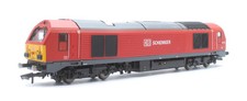 HORNBY 'OO' GAUGE R3574 DB SCHENKER RED CLASS 67 #67013 DIESEL LOCOMOTIVE