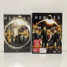 Heroes DVD Season 2 & 4 Limited Edition Region 4 PAL