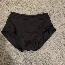 Motionwear Team Basics Adult Dance Briefs Black - Size M - EUC