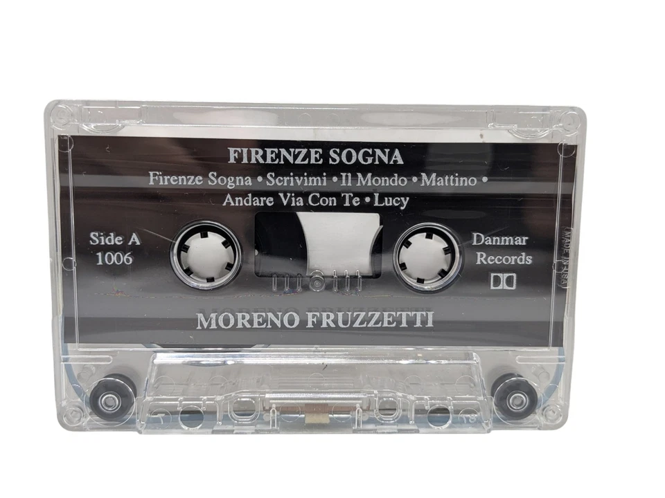 Moreno Fruzzetti - Firenze Sogana (Cassette) Vintage-RARE - Image 4 of 4