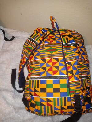 Africa/Ghana kente print/ankara hand made medium size  display picture 3