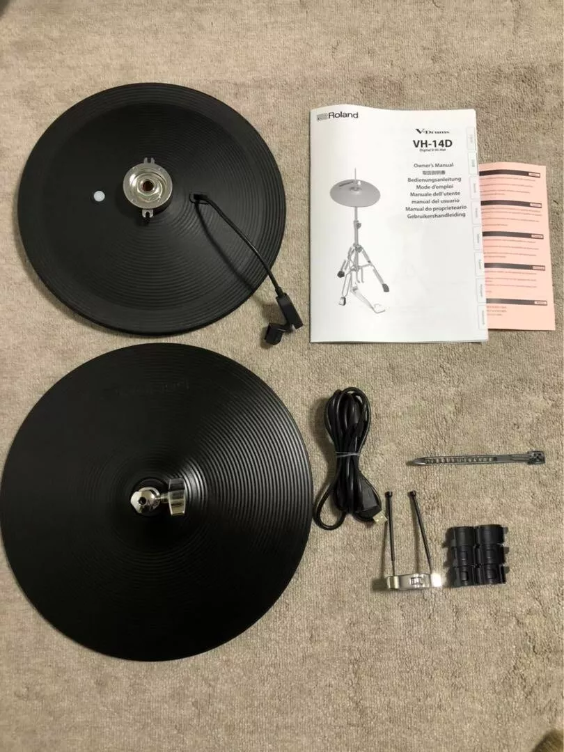 Roland VH-14D Digital V-Hi-hat Drum Pad 14 in V-Drum TD 50X Multi-sensor trigger