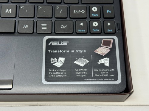 Asus Transformer Pad TF300T-DOCK-BL Mobile Keyboard Docking Station - 第 2/6 張圖片