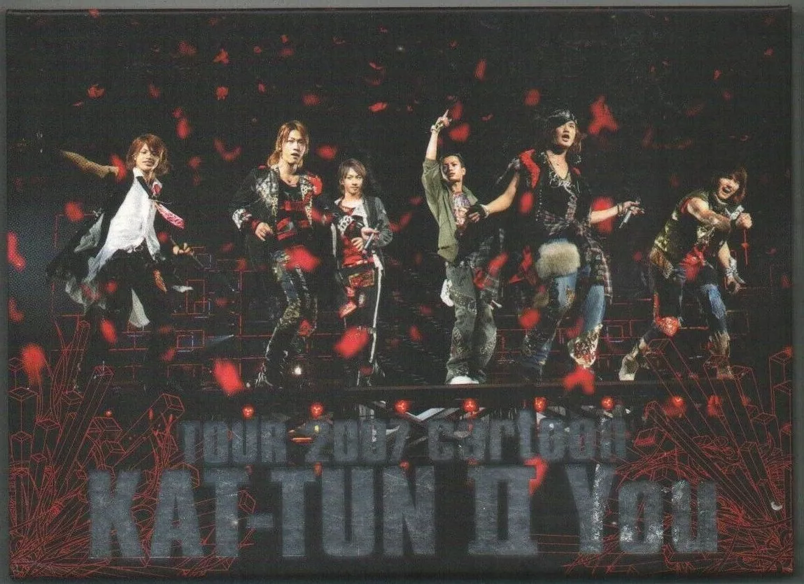 KAT-TUN TOUR 2007 cartoon KAT-TUN II You (2007) 2-DVD & 48p