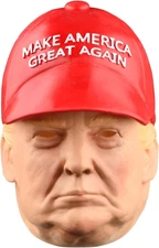 Donald Trump Latex Mask  | Breathable Cosplay Costume for Parties