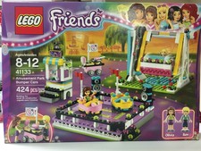 lego friends amusement park bumper cars