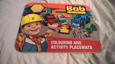 Bob der Baumeister Färbung Aktivität Tischsets