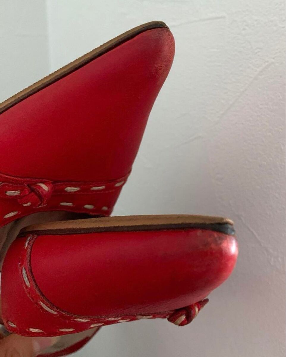 FENDI Pumps Heel EU36/US6 Red Leather | eBay FENDI Pumps Heel EU36/US6 Red Leather | eBay