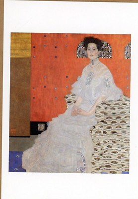 Fritza Riedler, 1906, Gustave Klimt (Austrian 1862-1918) --New POSTCARD