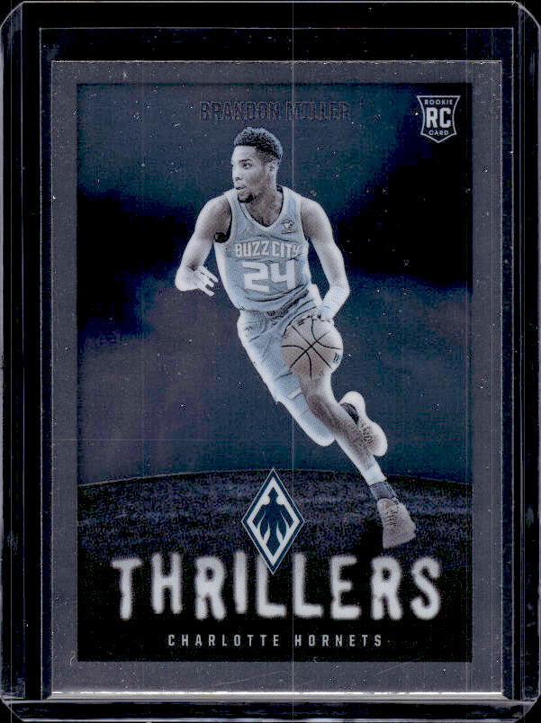 2023-24 Panini Phoenix #8 Brandon Miller RC Thrillers Silver