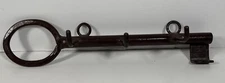 Key Hanger - Brown iron - strong & sturdy metal 3 hooks for Keys
