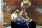 Large Hand Blown Art Glass / Crystal Display or Paperweight:  Sabina Rymanow — photo 9