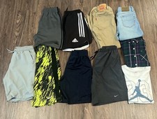 Lot Of 10 Boys MIX Size 14/16 L Nike,under Armour,adidas,Jordan,AND More