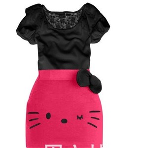robe chat fille