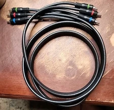 6 Ft. Component Video Cable 3 RCA Red Green Blue RGB - use for HDTV
