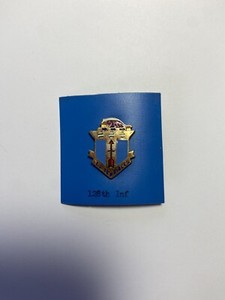 US Military Army, 128th Infantry Regiment, “Les Terribles” Pin
