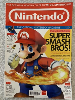 The Official Nintendo Magazine Issue 97 August 2013 Super Smash Bros!