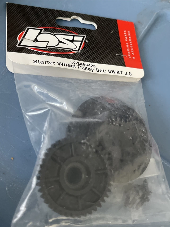 Losi A99423 Starter Wheel Pulley Set: 8B/8T 3.0/4.0 - Image 1 of 1