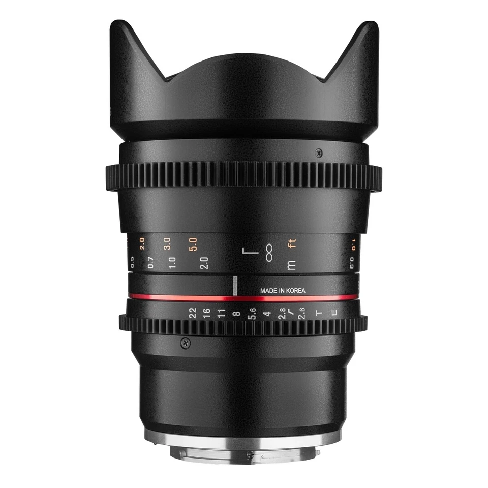 Samyang MF 16mm T2,6 Vidéo DSLR Sony E - Photo 1/4