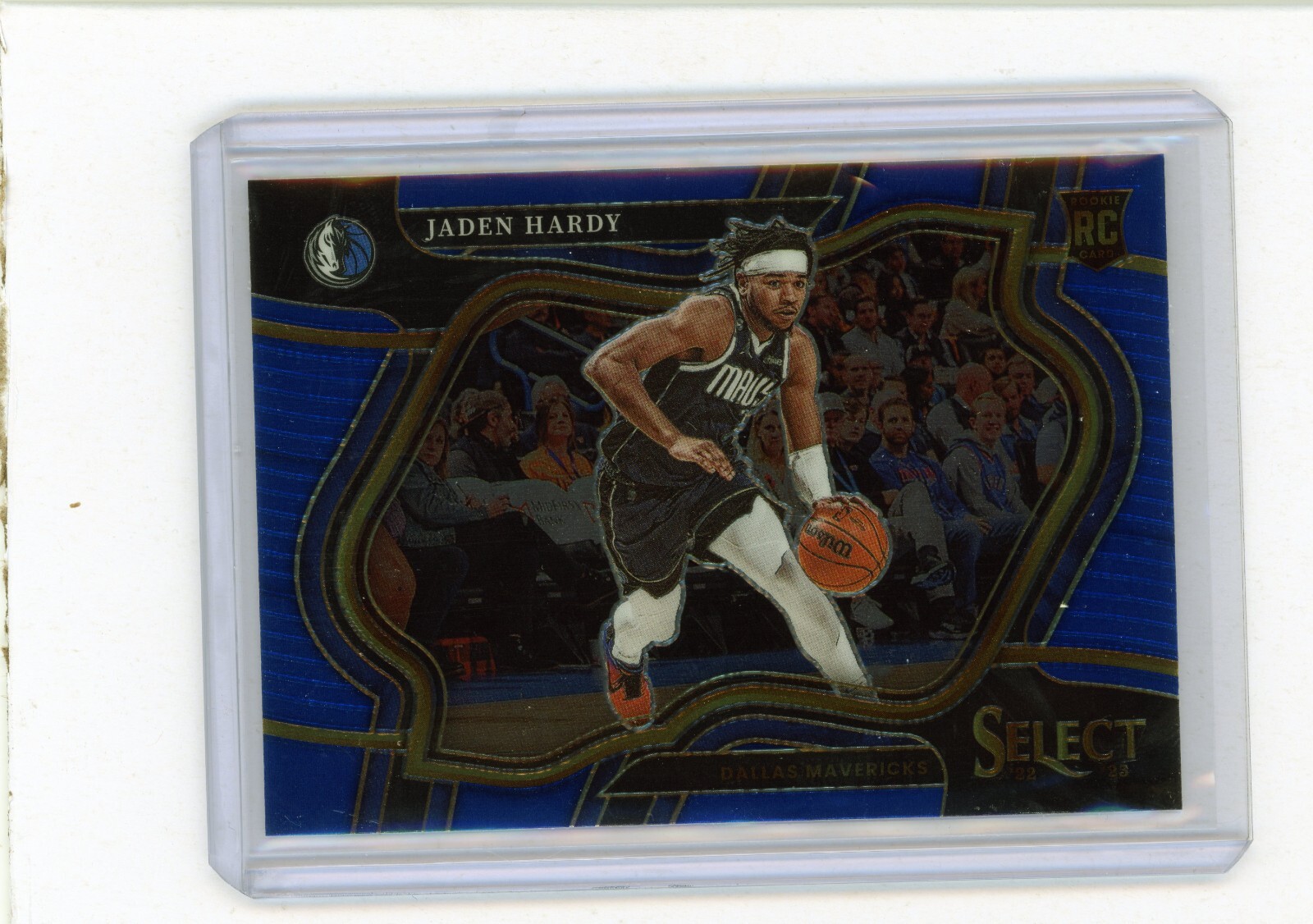 2022-23 Panini Select #281 Jaden Hardy Courtside SP ROOKIE RC Mavericks