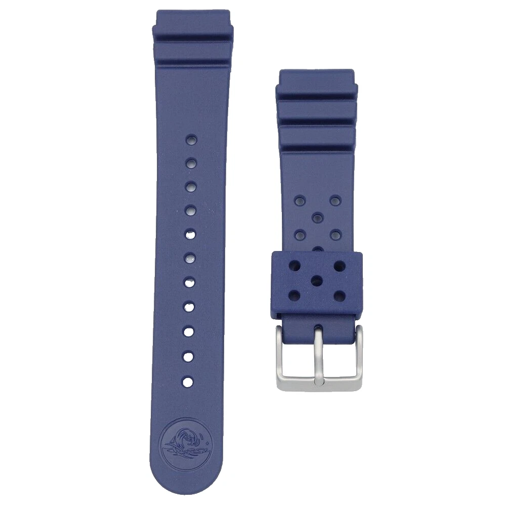 Seiko Blue 22 mm Band Width Wristwatch Bands for sale | eBay
