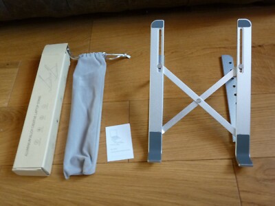TKOOFN Aluminiumlegierung Creative Laptop Ständer, faltbar, mehrere Winkel & Höhe, Ve