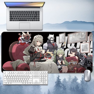 Anime Zenless Zone Zero Keyboard Mouse Pad Gaming Desk Playmat Mouse Mat Y14