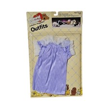 Vintage 1986 Tonka Pound Puppies Lovable, Huggable Outfits New Sealed 7806