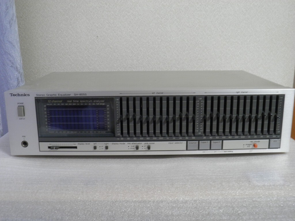 Technics SH-8055 松下電器産業株式会社 イコライザー equalizer  