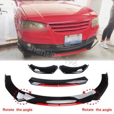 For Vw Pointer 98-09 Front Bumper Lip Spoiler Splitter Body Kit Gloss Blackred