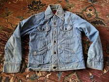 VTG Levi s Panatela Top Light Wash Button Up Denim Blue Jean Jacket USA Men s M