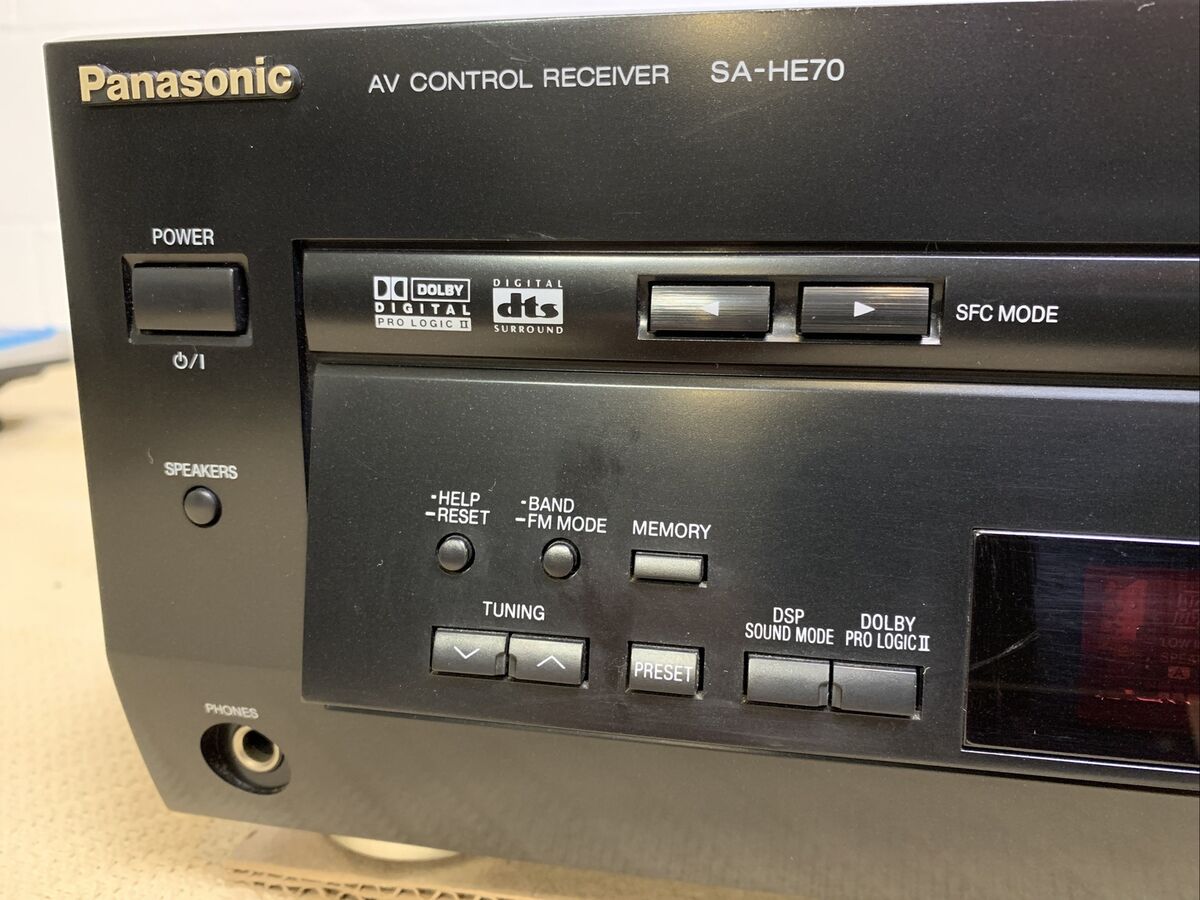 Genuine Panasonic SA-HE70 - AV Receiver - 5.1 Channel | eBay Genuine Panasonic SA-HE70 - AV Receiver - 5.1 Channel | eBay
